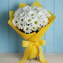Букет цветов из:  Хризантемы #REPLACE_PRED# Преображение