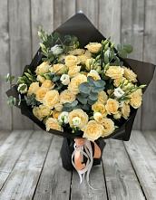 Букет цветов из:  Розы и Лизиантусы #REPLACE_PRED# Преображение