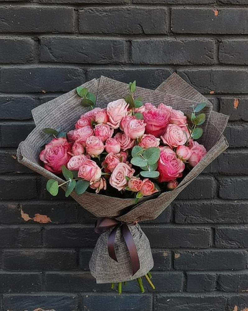 Букет цветов из: Розы в Преображение