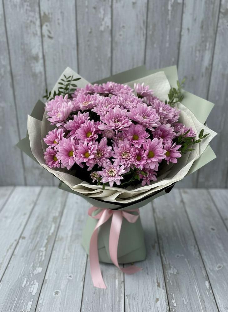 Букет цветов из: Хризантемы в Преображение