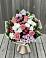 Букет цветов из: Альстромерии, Гвоздики, Розы и Хризантемы в Преображение