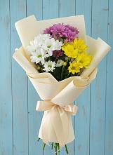 Букет цветов из:  Хризантемы в Преображение