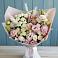 Букет цветов из: Альстромерии и Розы в Преображение