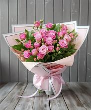 Букет Розовый кустик #REPLACE_PRED# Преображение