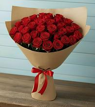 Букет Красные розы Милано в Преображение