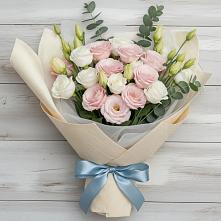 Букет цветов из:  Лизиантусы #REPLACE_PRED# Преображение