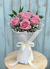Букет цветов из:  Розы в Преображение