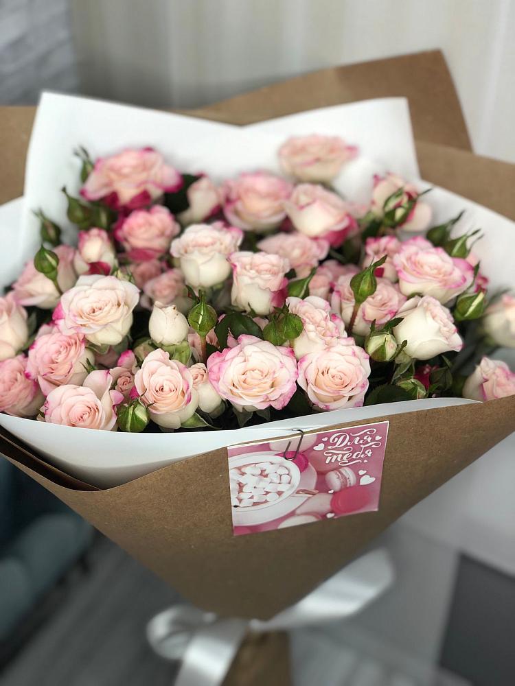 Букет цветов из: Розы в Преображение