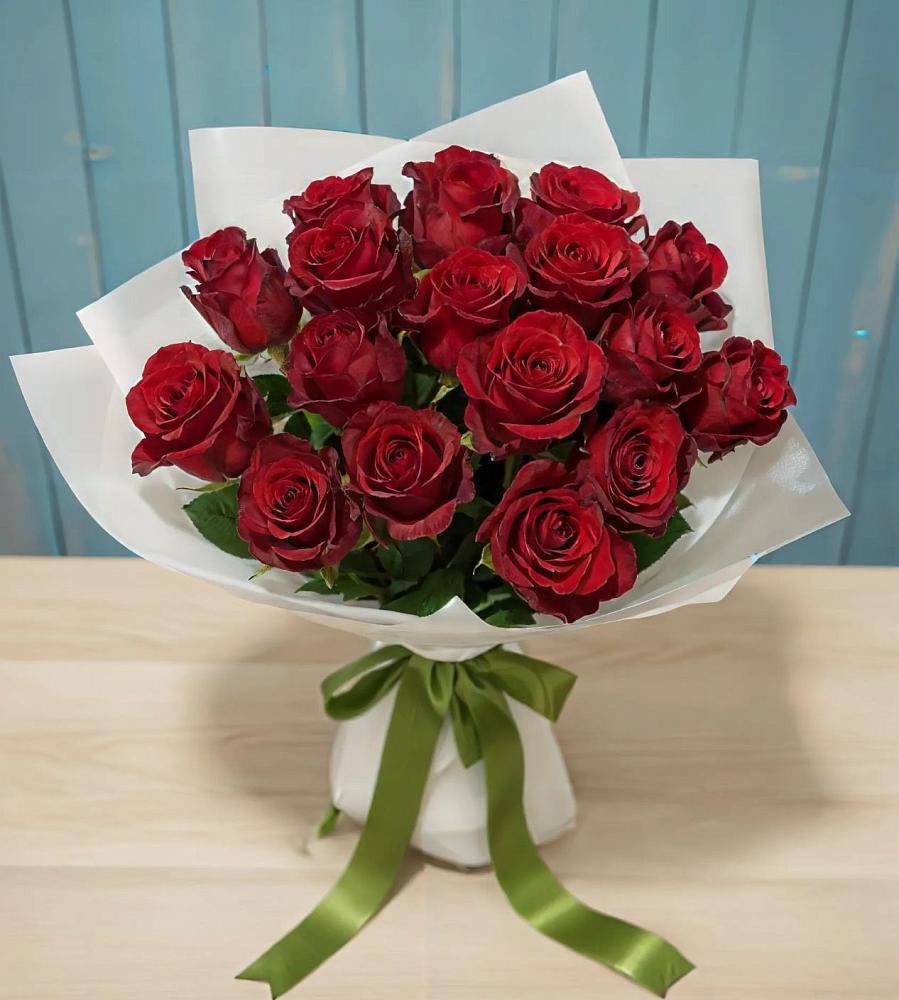 Букет Красные розы в Преображение