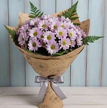 Букет цветов из:  Хризантемы в Преображение