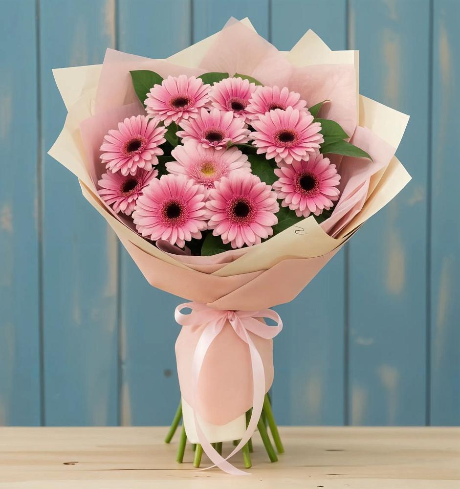 Букет цветов из: Герберы в Преображение