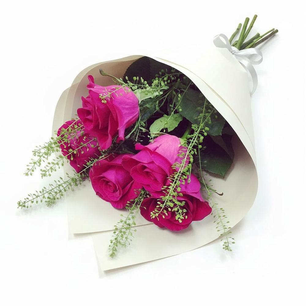 Букет цветов из: Розы в Преображение