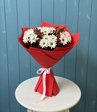 Букет цветов из:  Хризантемы в Преображение