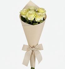 Букет цветов из:  Розы в Преображение