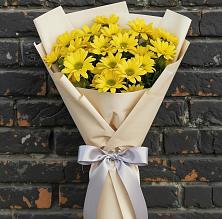 Букет цветов из:  Хризантемы в Преображение