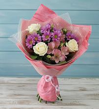 Букет цветов из:  Герберы #REPLACE_PRED# Преображение