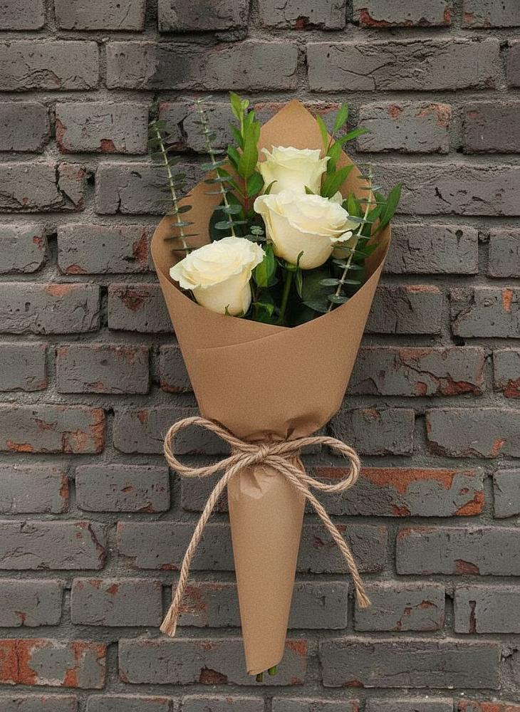 Букет цветов из: Розы в Преображение