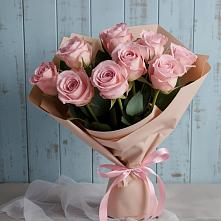 Букет цветов из:  Розы в Преображение