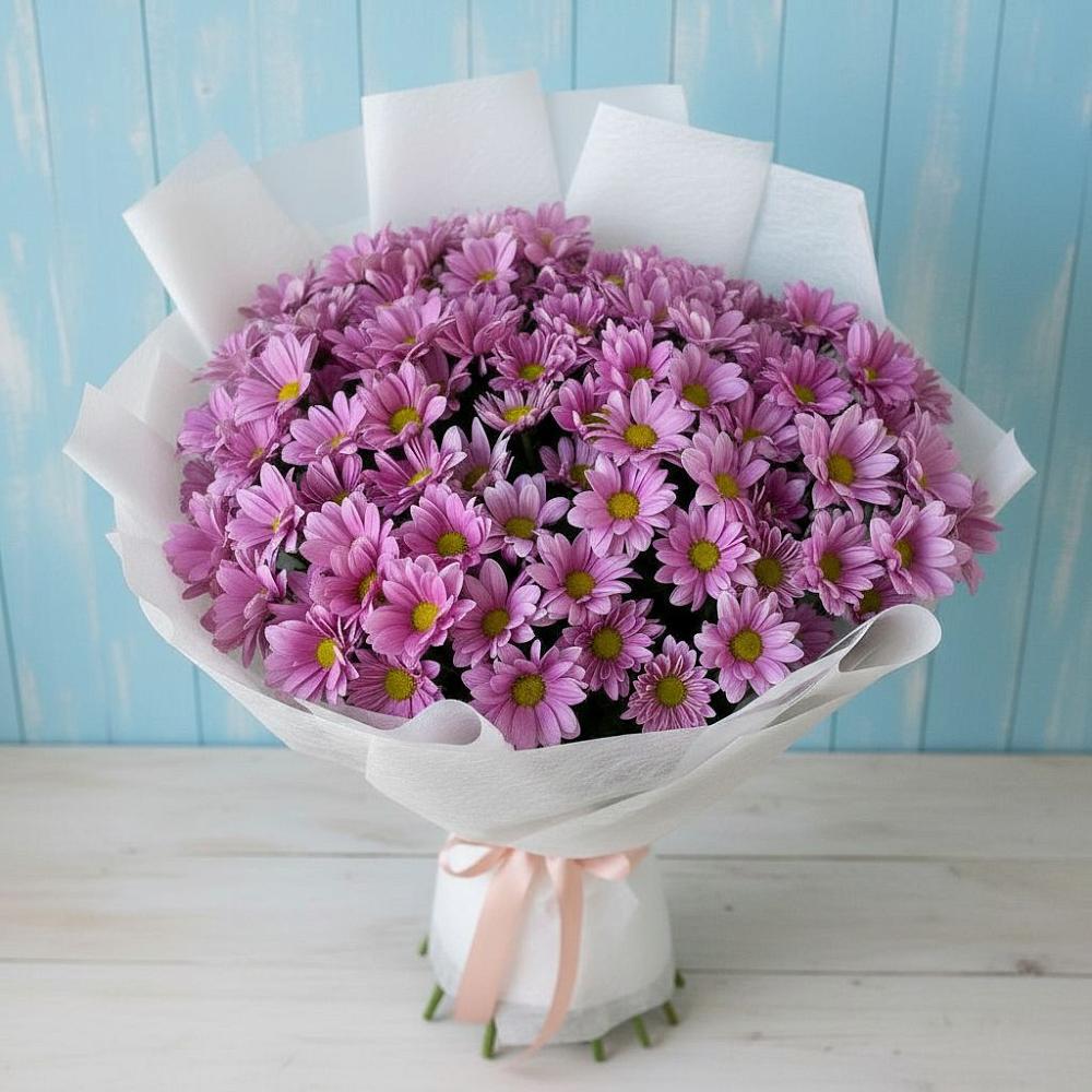 Букет цветов из: Хризантемы в Преображение