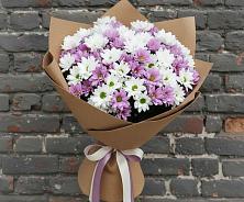 Букет цветов из:  Хризантемы в Преображение