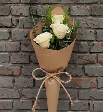 Букет цветов из:  Розы в Преображение