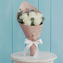 Букет цветов из:  Розы в Преображение