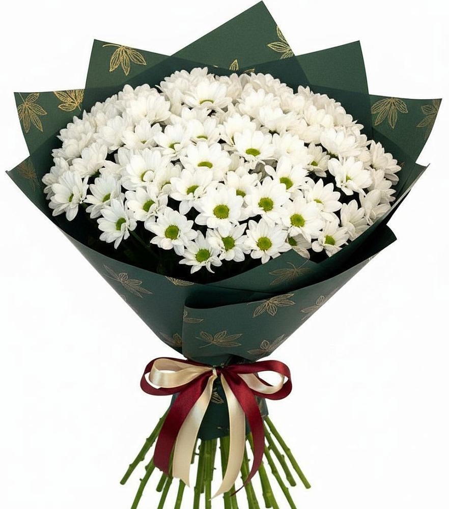 Букет цветов из: Хризантемы в Преображение