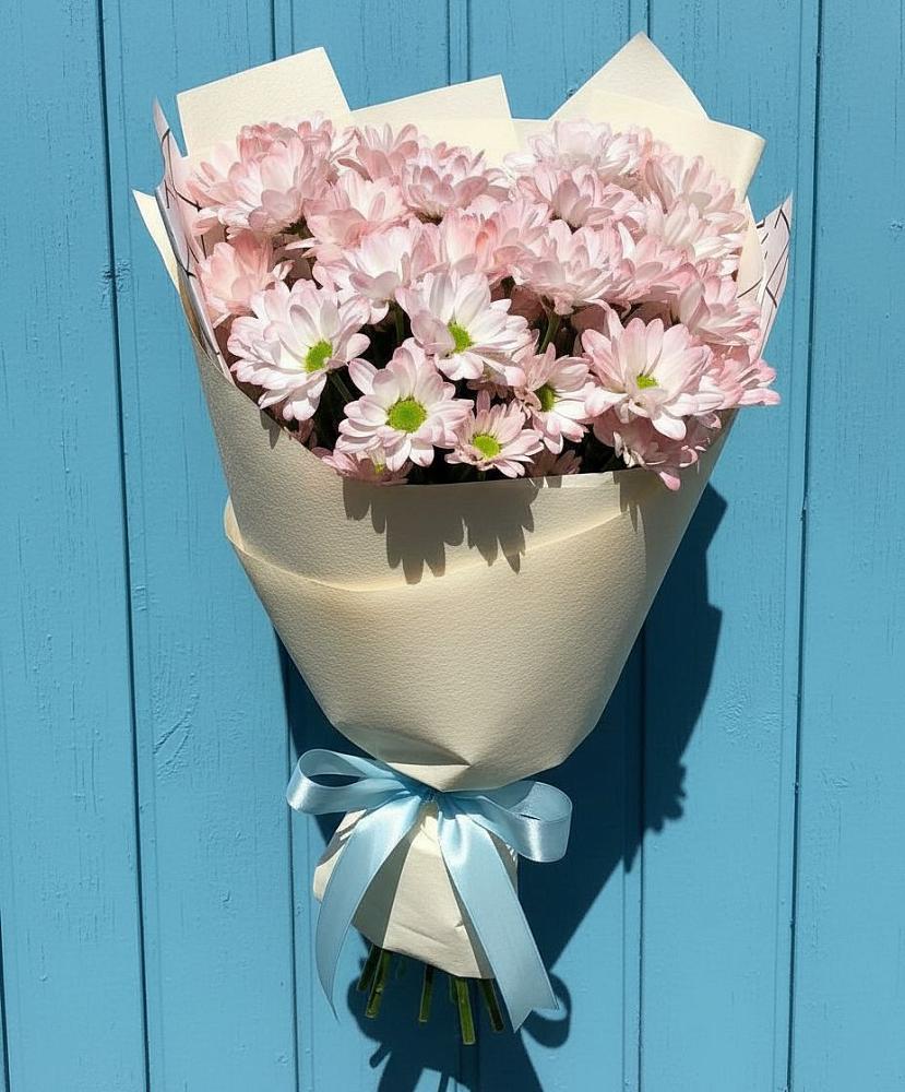 Букет цветов из: Хризантемы в Преображение